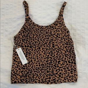ARQ Leopard Crop Tank